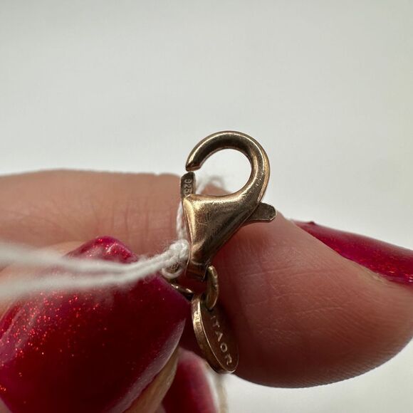 9" ITADOR Rose gold tone over sterling silver anklet/bracelet! - Picture 7 of 9